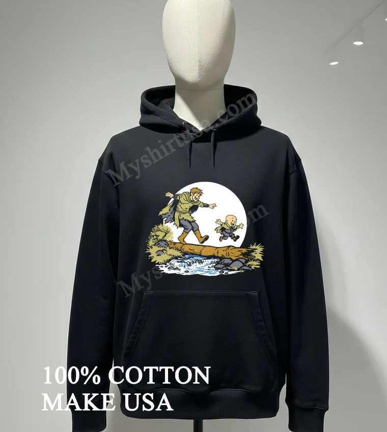 Hedge Knight And Squire Crossing River Log Shirt Hoodie Shirt