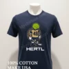Hertl 48 Hockey Turtle Character Graphic Sports Shirt Navy Shirt 1