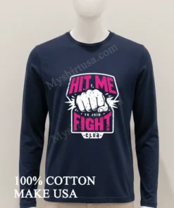 Hit Me To Join Fight Club funny america t-shirts