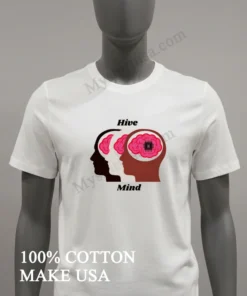 Hive Mind Brain funny america t-shirts