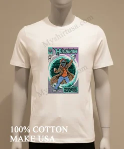 Hologram Upgraded And Ready For Action Standard Soft Style Ringer funny america t-shirts