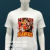 Homage Hawks Johnson Graphic Shirt White T Shirt 3