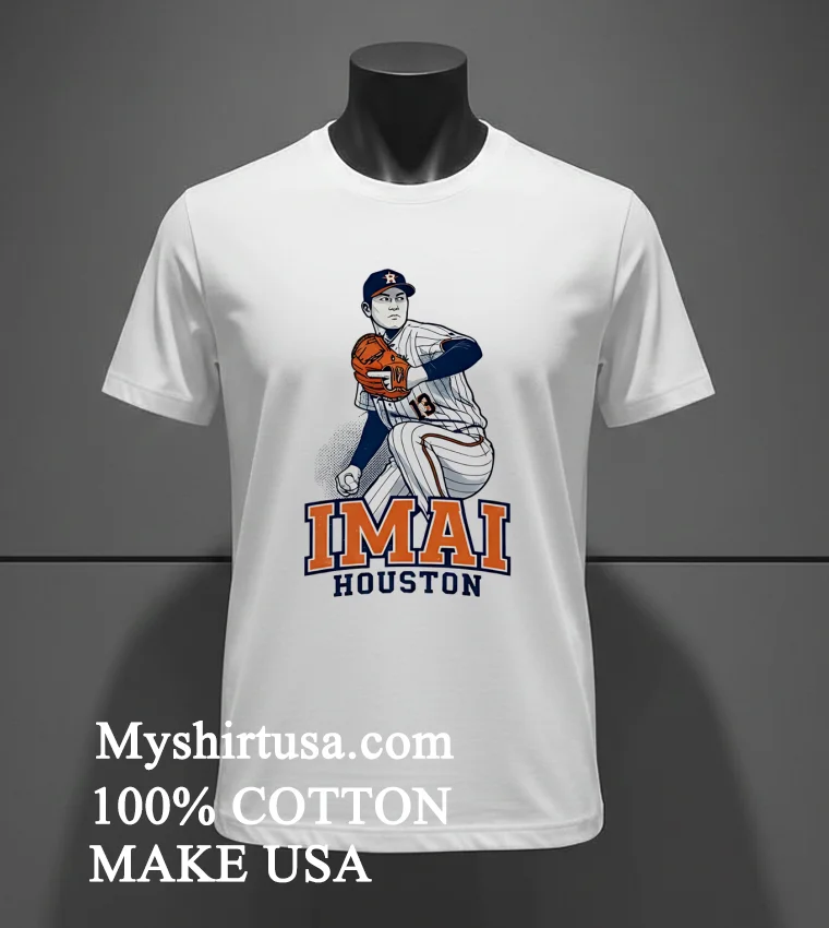 Houston Astros Tatsuya Imai 13 Shirt - white-t-shirt Houston Astros Tatsuya Imai 13 Shirt White T Shirt 3