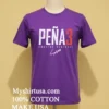 Houston Baseball Jeremy Pena Houston Elite Signature Shirt Purple Shirt