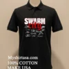 Houston Football Swarm City Signature Shirt Balck Shirt 1