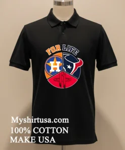 Houston For Life Logo Sports 2026 Shirt