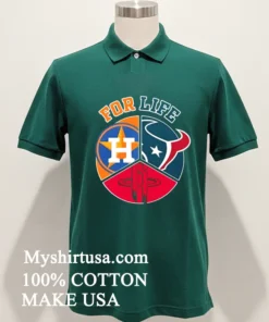 Houston For Life Logo Sports 2026 Shirt