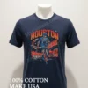 Houston Space City Skeleton Baseball Player Breaking Bat Stadium Shirt Navy Shirt 1
