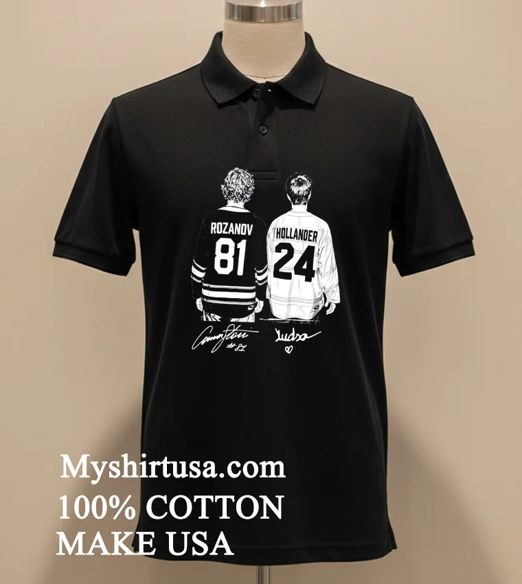 Hudson Williams Connor Storrie Retro Style Heated Rivalry Tv Series Shirt Balck Shirt 2