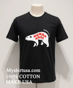 Human Made Harajuku Polar Bear Red Bubble Logo funny america t-shirts