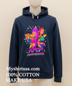 Huntrix Battle Squad Rumi Mira & Zoey From Kpop Demon Hunters Shirt