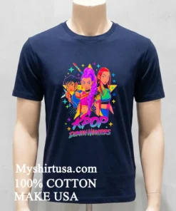 Huntrix Battle Squad Rumi Mira & Zoey From Kpop Demon Hunters Shirt