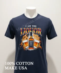 I Am The Liquor Jim Lahey Trailer Park Boys Jack Daniels funny america t-shirts