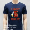 I Got 5 On It Jayden Daniels Washington Commanders Shirt Navy Shirt