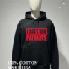 I Hate The Patriots Red And Black Block Lettering Shirt Hoodie Shirt