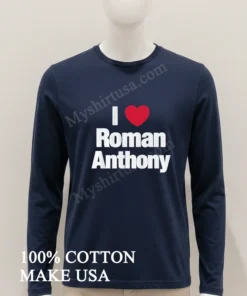 I Heart Roman Anthony Baseball Player Fan Graphic funny america t-shirts