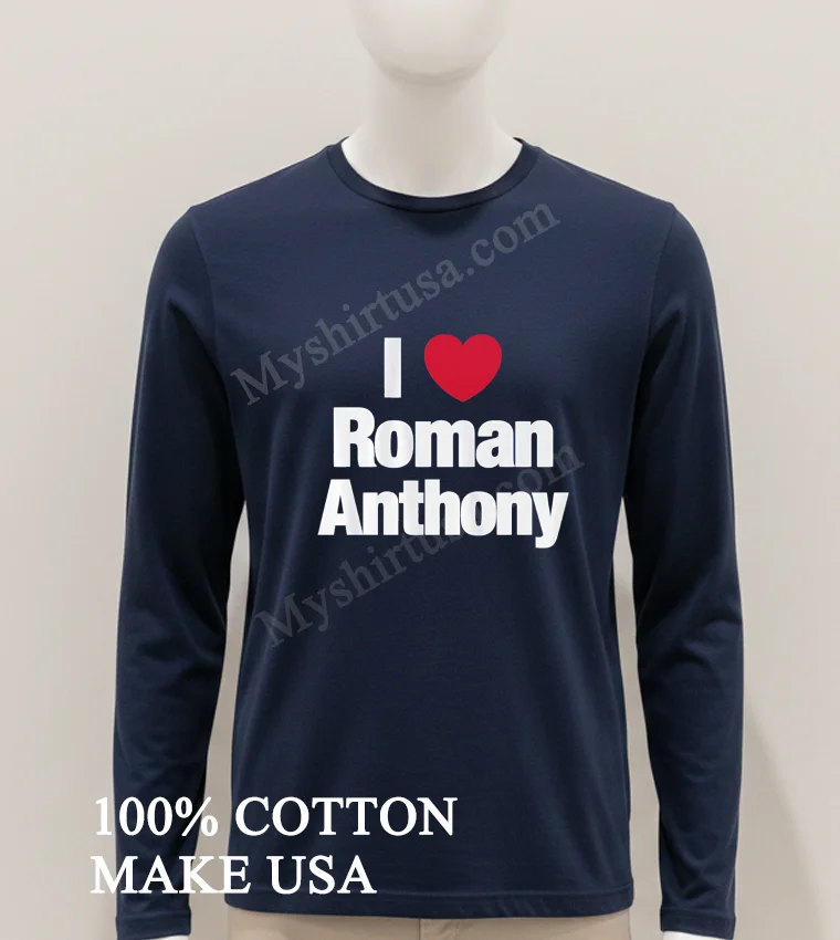 I Heart Roman Anthony Baseball Player Fan Graphic Shirt Hoodie Shirt 1