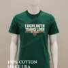 I Hope Both Teams Lose Go Bears Football Logo Shirt Green Shirt