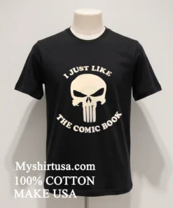 I Just Like The Comic Book Skull Shirt