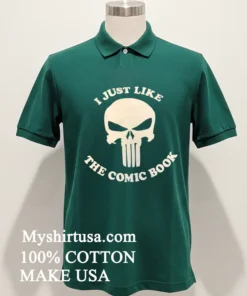 I Just Like The Comic Book Skull Shirt