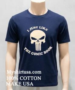 I Just Like The Comic Book Skull Shirt