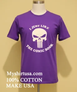 I Just Like The Comic Book Skull Shirt