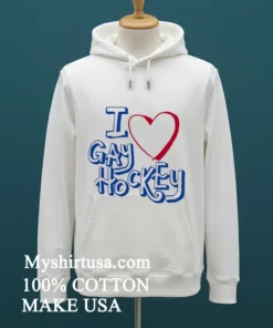 I Love Gay Hockey Shirt