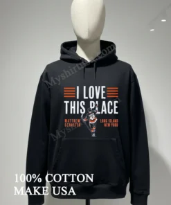I Love This Place Matthew Schaefer Long Island New York funny america t-shirts