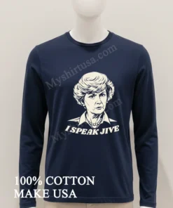 I Speak Jive Barbara Billingsley Airplane Movie funny america t-shirts