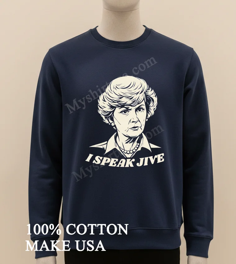 I Speak Jive Barbara Billingsley Airplane Movie Shirt Long Sleve Shirt