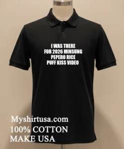 I Was There For 2026 Minsung Pepero Rice Puff Kiss Video Shirt