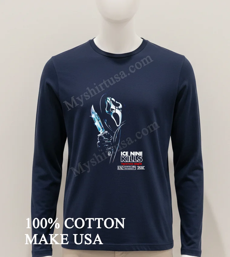 Ice Nine Kills Twisting Knife Scream Ghostface Horror Shirt Hoodie Shirt 1