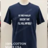 If This Parlay Doesnt Hit Ill Kill Myself Shirt Navy Shirt