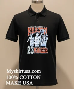 Illinois Basketball Keaton Wagler Number 23 Action Pose funny america t-shirts