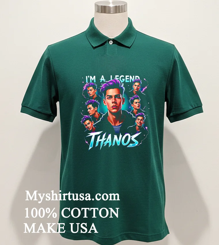 Im A Legend Thanos Cartoon Shirt Green Shirt