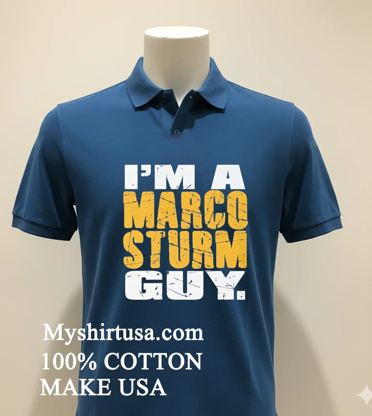 I'm A Marco Sturm Guy Shirt - navy-shirt Im A Marco Sturm Guy Shirt Navy Shirt 1