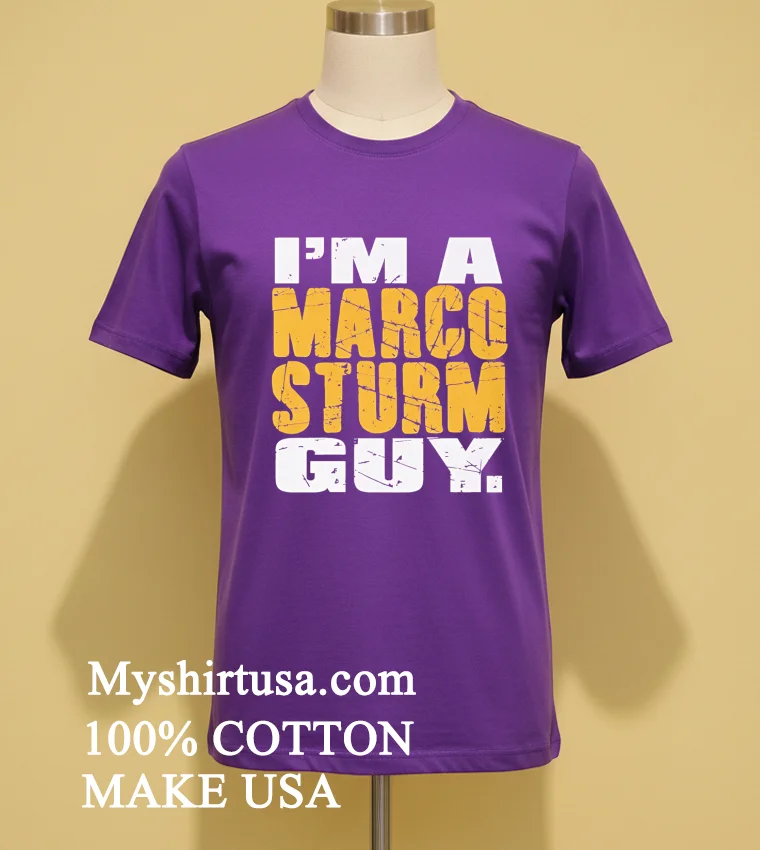 Im A Marco Sturm Guy Shirt Purple Shirt