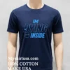 Im Dying Inside Shirt Navy Shirt