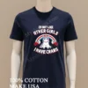 Im Not Like Other Girls I Have Crabs Unicorn Skull Shirt Navy Shirt
