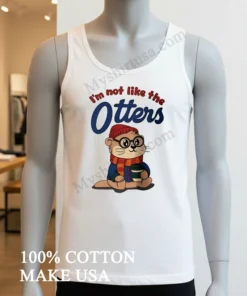 I M Not Like The Otters Hipster Animal Coffee Lover funny america t-shirts