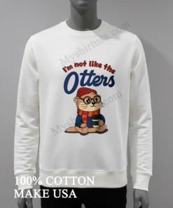 I M Not Like The Otters Hipster Animal Coffee Lover funny america t-shirts