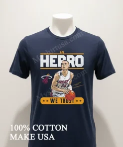 In Herro We Trust Miami Heat 14 Basketball Graphic funny america t-shirts