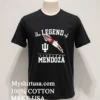 Indiana Football The Legend Of Fernando Mendoza Signature Shirt Balck Shirt 1