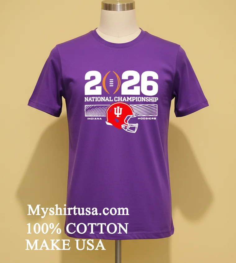 Indiana Hoosiers 2026 Cfp National Championship Shirt Purple Shirt