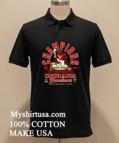 Indiana Hoosiers 2026 Rose Bowl Champions Bison Stadium Mascot Shirt