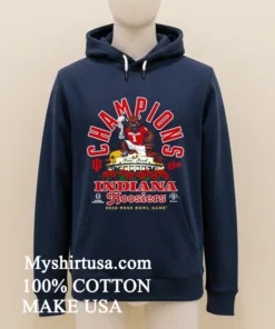 Indiana Hoosiers 2026 Rose Bowl Champions Bison Stadium Mascot Shirt