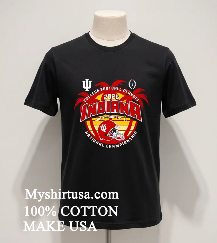 Indiana Hoosiers Cfp National Championship Shirt Balck Shirt