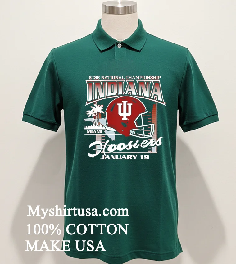 Indiana Hoosiers Football 2026 National Championship Shirt Green Shirt