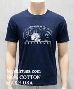 Indianapolis Colts Est 1953 Football Athletic Banner Shirt