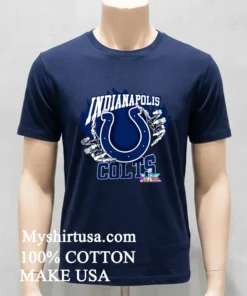 Indianapolis Colts Skeleton Hands Flaming Logo Lx Super Bowl Championship Shirt